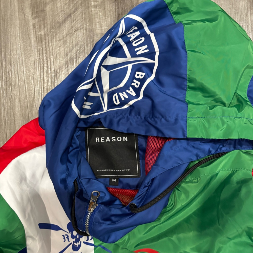 Reason Multicolor Windbreaker Jacket - image 4